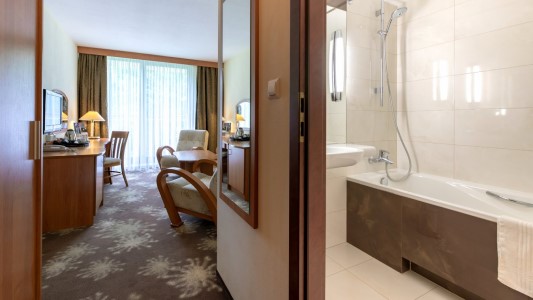 Hotel v horách v Karpaczi, odpočinok na Snežke