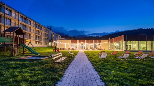 Hotel v horách v Karpaczi, odpočinok na Snežke